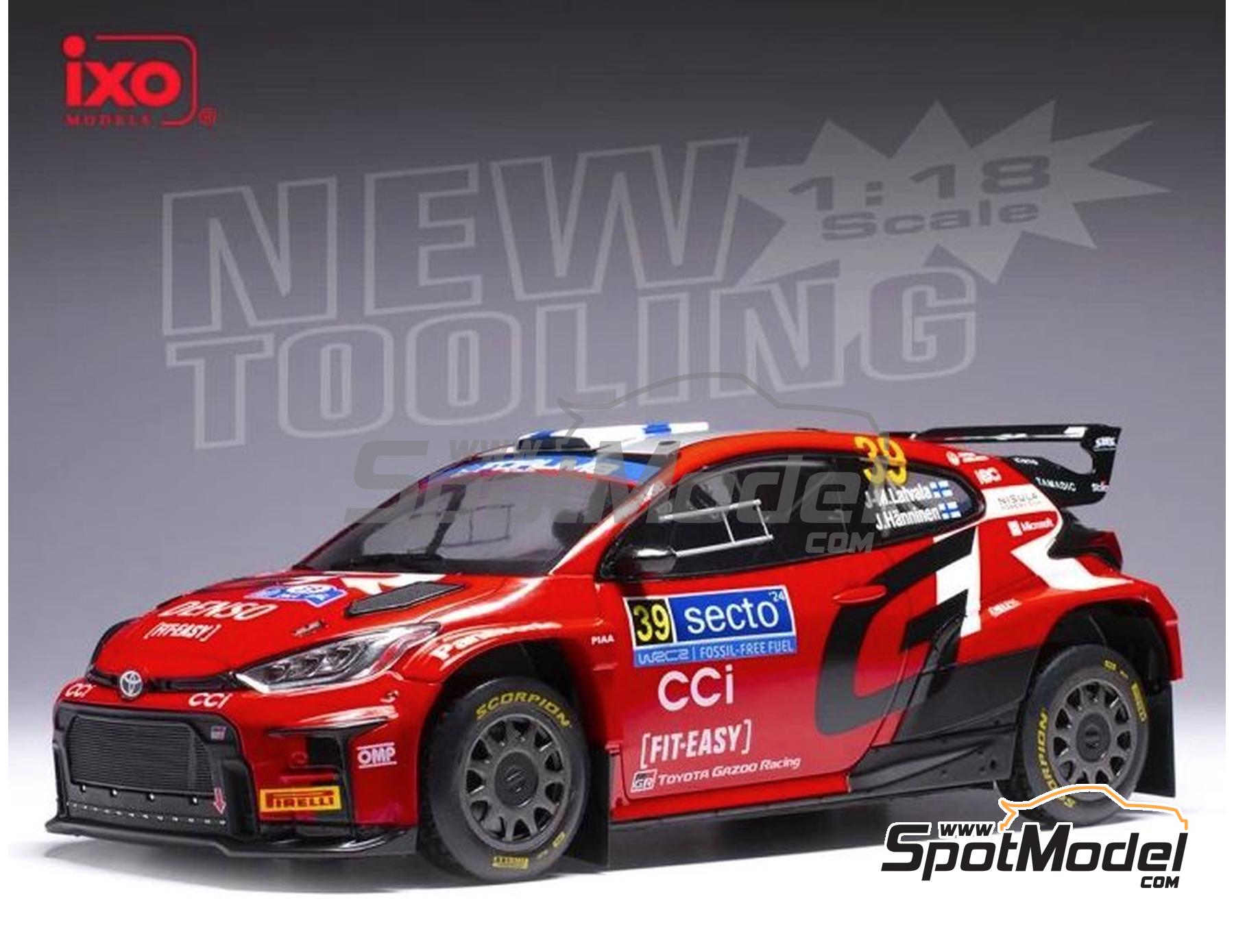 Ixo Models 18RMC211.22: Diecast model car 1/18 scale - Toyota GR